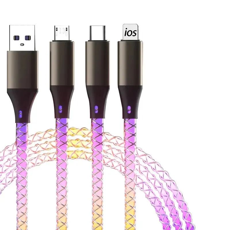 Ultra-Charge 6A Fast Charging 3 in 1 Cable