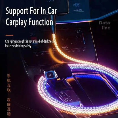 Ultra-Charge 6A Fast Charging 3 in 1 Cable